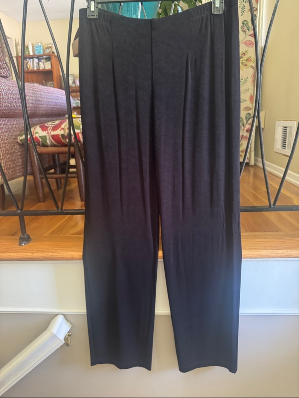 Chico’s Relaxed Black Wide-Leg Women's Pants